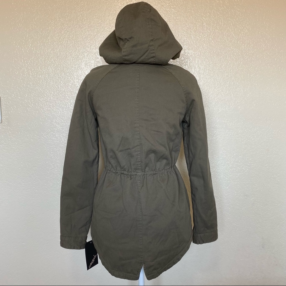 Collection B Juniors' Hooded Anorak Jacket XS - Picture 8 of 13
